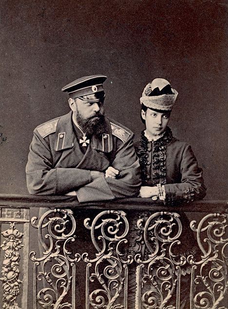 Александр III и императрица Мария Федоровна